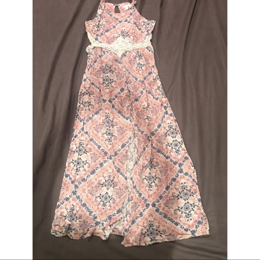 Boho Strappy Maxi Dress